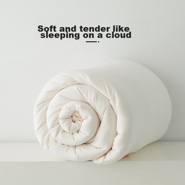 Соєва ковдра Dohia Home Textile, клас А, 35% соєвого волокна, всесезонна весняно-осіння, приблизно 4,3 джіни (2,15 кг), 203*229 см - Фото 6 Соєва ковдра Dohia Home Textile, клас А, 35% соєвого волокна, всесезонна весняно-осіння, приблизно 4,3 джіни (2,15 кг), 203*229 см - изображение 6