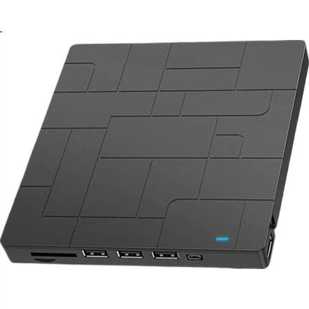 UNIS JVD1841 USB Многофункциональный внешний оптический привод DVD-привод, совместимый с ноутбуками/настольными компьютерами/моноблоками/Apple Mac/китайскими системами. - зображення 3