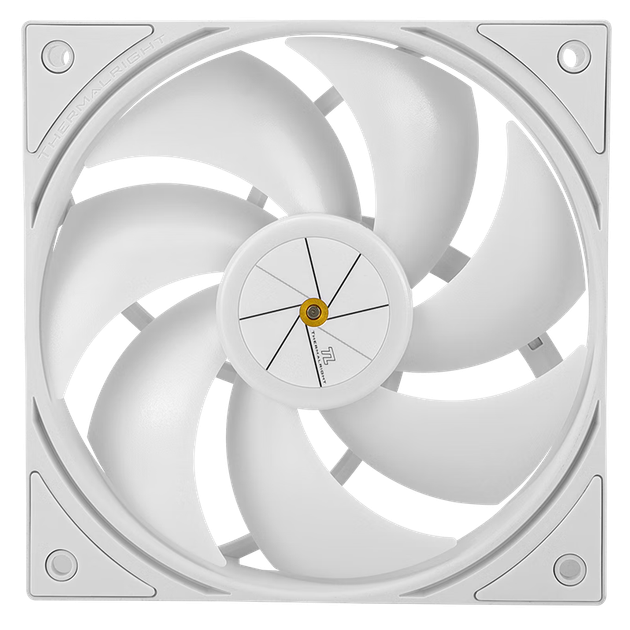 Вентилятор Thermalright TL-P12W 120 мм PWM White - зображення 4