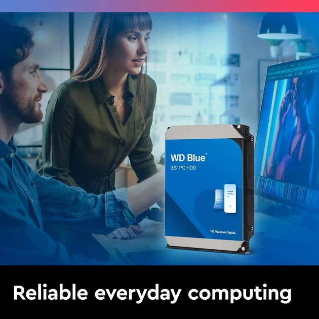 Жорсткий диск WD 2TB 3.5" 5400 об/хв 64MB SATA Blue - зображення 3