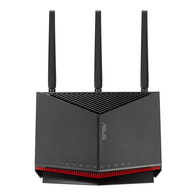 Маршрутизатор ASUS RT-BE86U BE6800, 3x2.5GE LAN, 1x2.5GE LAN/WAN, 1x10GE LAN/WAN, 1xUSB3.2, 1xUSB2.0, MESH. - изображение 3