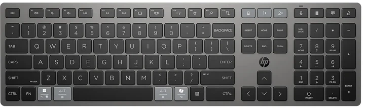 Комплект клавиатура и мышь HP 720 Multi-Device Rechargeable, BT, EN/UK, черный - изображение 2