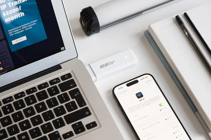 Мобильный маршрутизатор 2E PowerLink (MiFi-1 2024) LTE, Wi-Fi6, 1xUSB, 1xCRC9 белый. - изображение 4