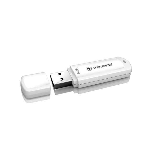 Накопитель Transcend 64GB USB 3.1 Type-A JetFlash 730 Белый - изображение 3