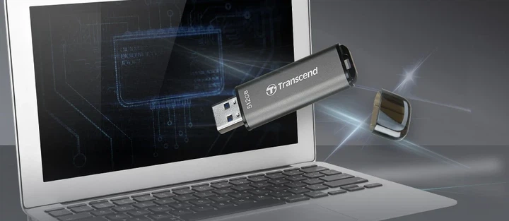 Накопитель Transcend 128GB USB 3.2 Type-A JetFlash 920 Черный R420/W400MB/s Черный - Фото 2 Накопитель Transcend 128GB USB 3.2 Type-A JetFlash 920 Черный R420/W400MB/s Черный - изображение 2