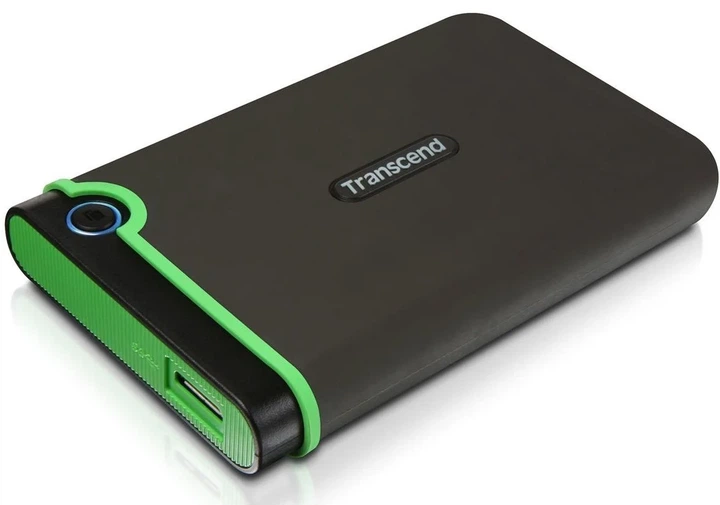 Портативний жорсткий диск Transcend 2TB USB 3.1 StoreJet 25M3 Сірий - зображення 2