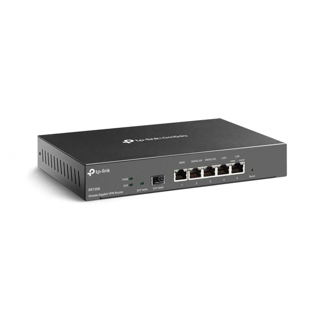 Мультисервисный маршрутизатор TP-LINK 2xGE LAN 1xGE WAN 1xSFP черный - изображение 3
