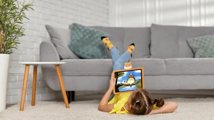 Планшет Doogee T20 mini Kids 8.4" 4ГБ, 128ГБ, LTE, 5060мА•ч, Android, жёлтый - изображение 7
