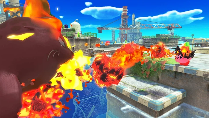 Игра консольная Nintendo Switch 2 Кирби Забытая Земля картридж Action Adventure - изображение 7