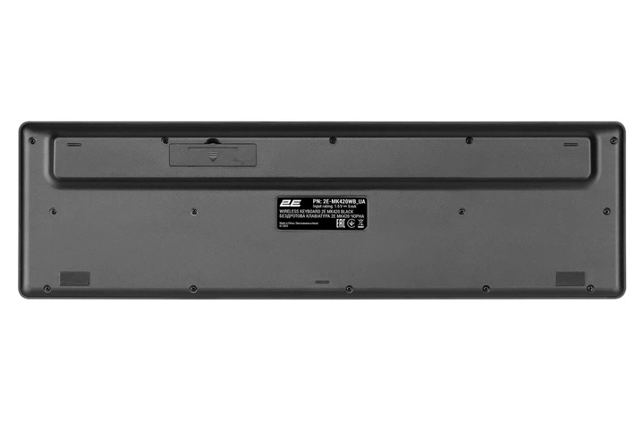 Беспроводной комплект клавиатура и мышь 2E MK420 WL USB 104 клавиши черный - изображение 3