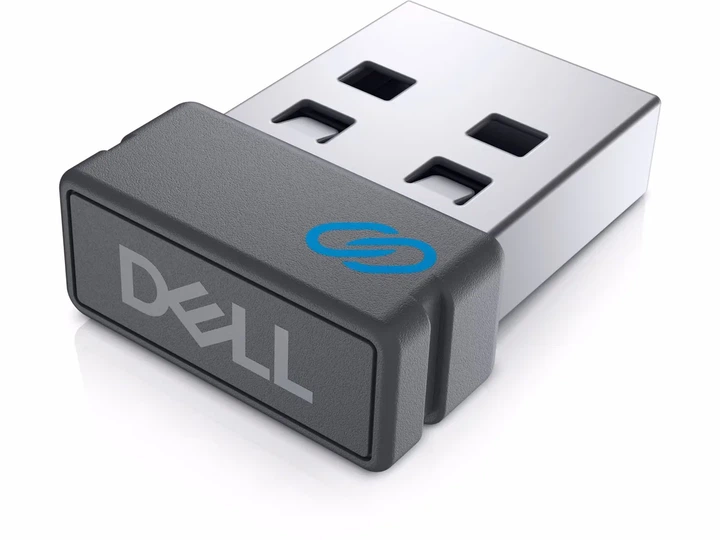Комплект Dell беспроводная клавиатура и мышь мембранная черная - изображение 9