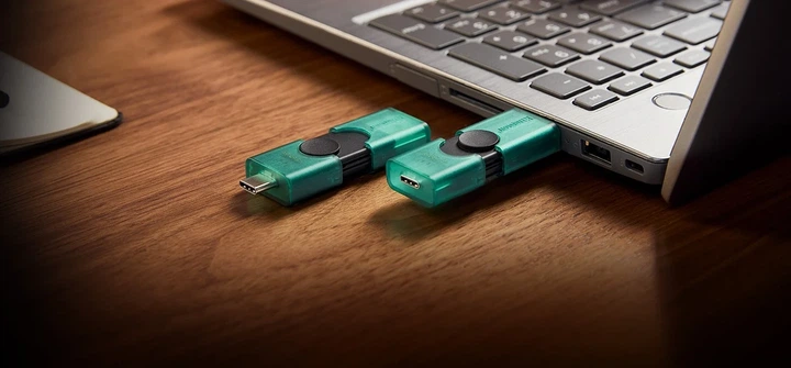 Накопитель Kingston 256GB USB 3.2 Type-A + Type-C DT DuoG2 - изображение 7