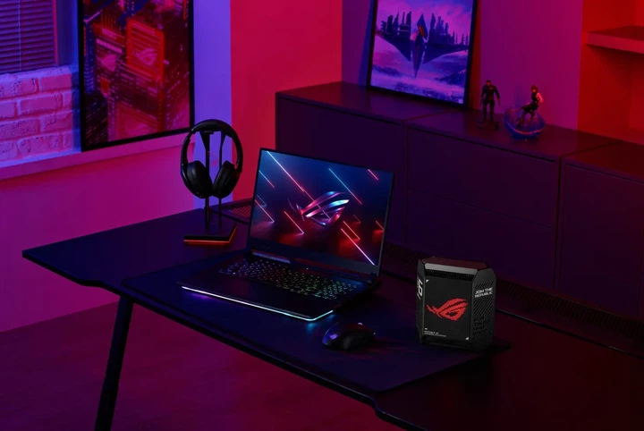 Система WiFi-Mesh ASUS ROG Rapture GT6 AX10000, 3xGE LAN, 1x2.5GE WAN, 1xUSB 3.2, 1 модуль, черный. - изображение 2