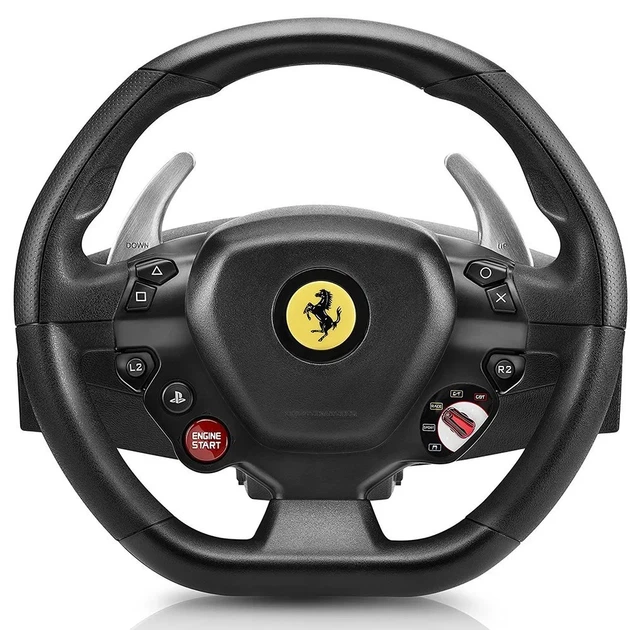 Руль и педали Thrustmaster T80 FERRARI 488 GTB EDITION, PC/PS4/PS3/PS5 - изображение 4