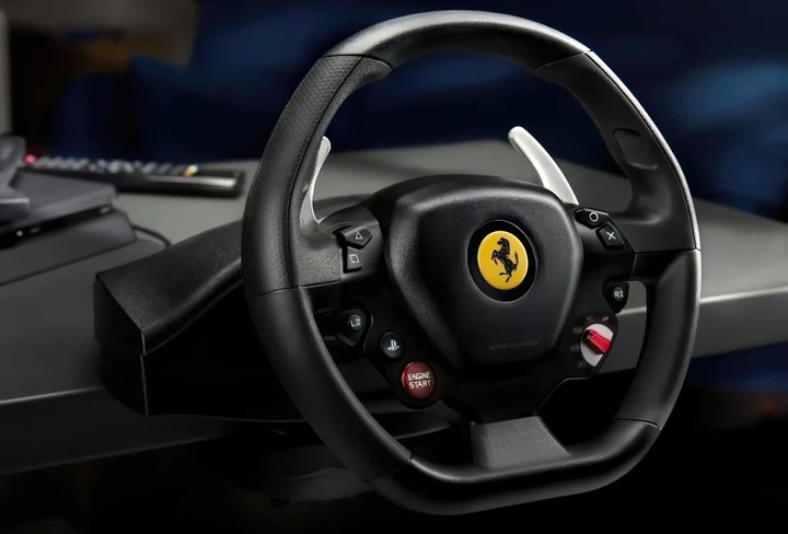 Руль и педали Thrustmaster T80 FERRARI 488 GTB EDITION, PC/PS4/PS3/PS5 - изображение 7