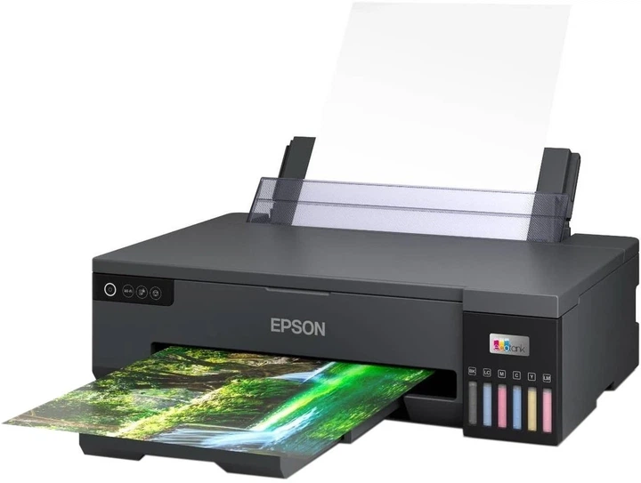Принтер струменевий Epson A3 кольоровий EcoTank 6 чорнил 22 стхв USB Wi-Fi - зображення 3