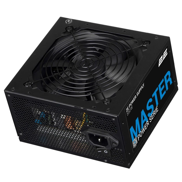 Блок питания 2E Master Power (550W), >80%, 80+ White, 120мм, 1xMB 24pin(20+4), 1xCPU 8pin(4+4), 3xMolex, 5xSATA, 2xPCIe 8pin(6+2) - изображение 4