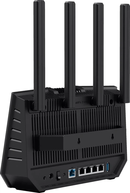 Маршрутизатор ASUS RT-BE92U 9700 Мбит/с 1x10 Гбит/с WAN/LAN 4 антенны 247х101х287 мм - изображение 3