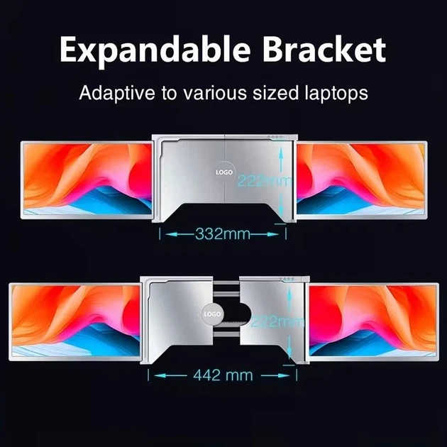 Портативный монитор для ноутбука GreenVision GV-F3-15,6 IPS Full HD, USB-C/HDMI - Фото 8 Портативный монитор для ноутбука GreenVision GV-F3-15,6 IPS Full HD, USB-C/HDMI - изображение 8