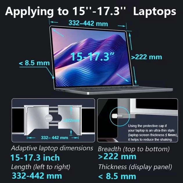 Портативный монитор для ноутбука GreenVision GV-F3-15,6 IPS Full HD, USB-C/HDMI - Фото 10 Портативный монитор для ноутбука GreenVision GV-F3-15,6 IPS Full HD, USB-C/HDMI - изображение 10
