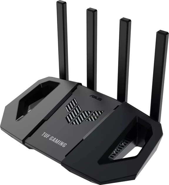 Маршрутизатор ASUS TUF-BE3600 Wi-Fi 7 3600 Мбит/с 4xGE LAN 2,5xGE WAN 274x168x205 мм черный - изображение 2