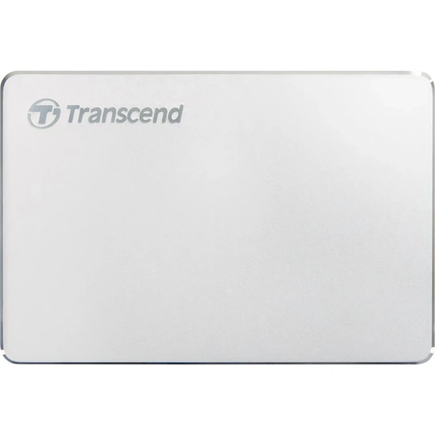 Портативний жорсткий диск Transcend 2TB USB 3.1 Type-C StoreJet 25C3S Срібний - зображення 2