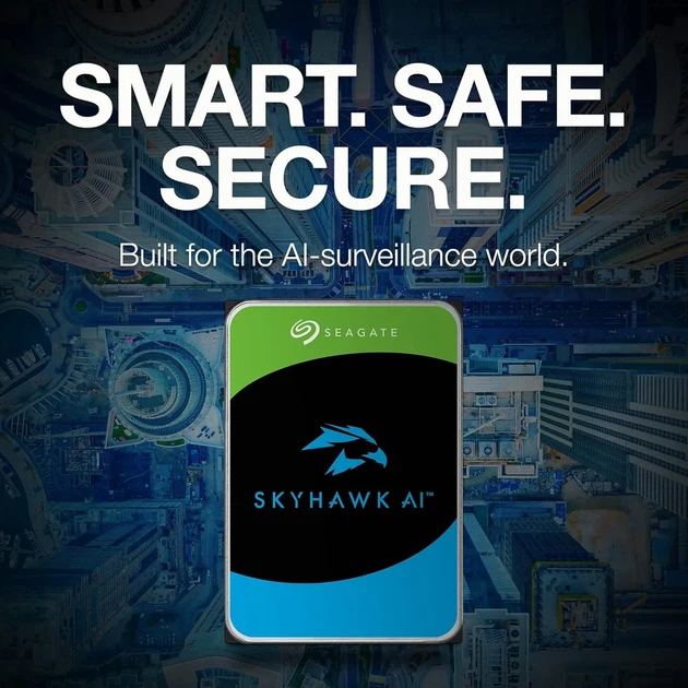 Жесткий диск Seagate 16TB 3.5 SATA для видеонаблюдения и AI аналитики - изображение 5