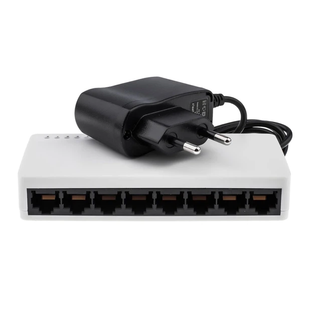 Сетевой коммутатор GreenVision GV-002-H-08P на 8 портов 10/100 Мбит/с - изображение 6