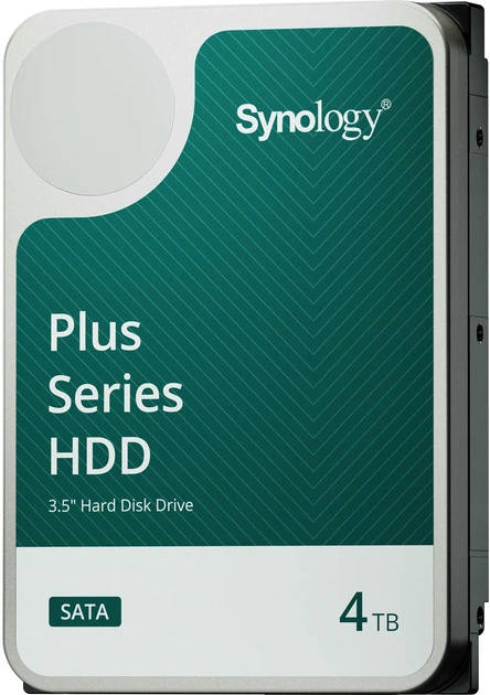 Жорсткий диск Synology 3.5" 4ТБ SATA 5400 об/хв HDD 256 МБ - Фото 4 Жорсткий диск Synology 3.5" 4ТБ SATA 5400 об/хв HDD 256 МБ - зображення 4