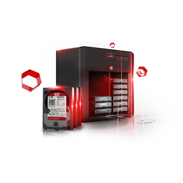 Жорсткий диск WD 2TB 3.5" 7200 64MB SATA Red Pro NAS - Фото 4 Жорсткий диск WD 2TB 3.5" 7200 64MB SATA Red Pro NAS - зображення 4