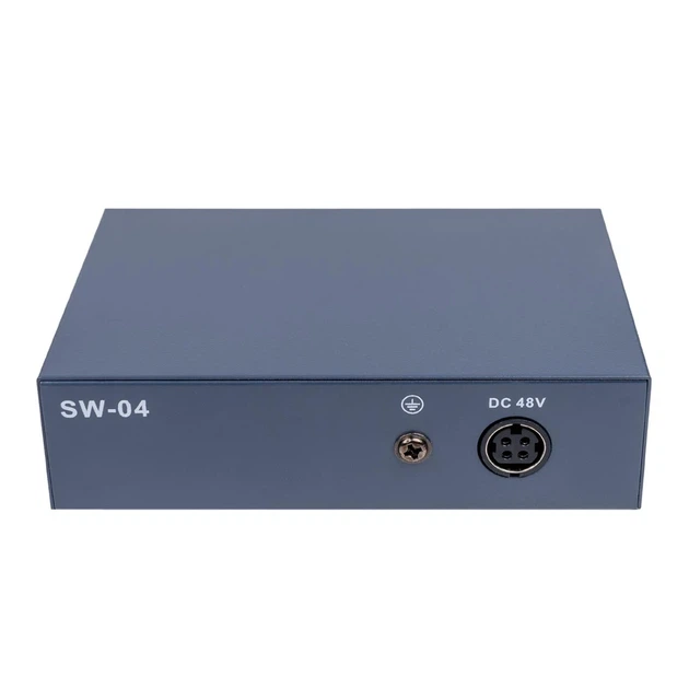 Управляемый POE-коммутатор GreenVision GV-017-AI-4+1P, 4x10/100 Мбит + Uplink, до 250 м - Фото 2 Управляемый POE-коммутатор GreenVision GV-017-AI-4+1P, 4x10/100 Мбит + Uplink, до 250 м - изображение 2