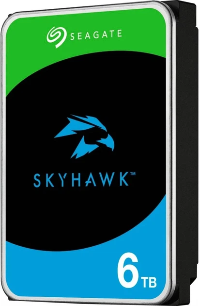 Жорсткий диск Seagate SkyHawk 6TB 3.5" 256MB SATA для відеоспостереження - зображення 3