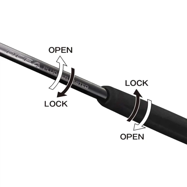 Спиннинг Shimano Ocea Plugger Limited S83H 2.52m max. 130g - изображение 4