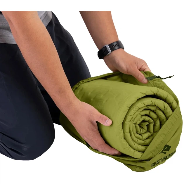 Килимок самонадувний Sea To Summit Camp Self Inflating Mat Regular Rectang Wide woodbine - зображення 6