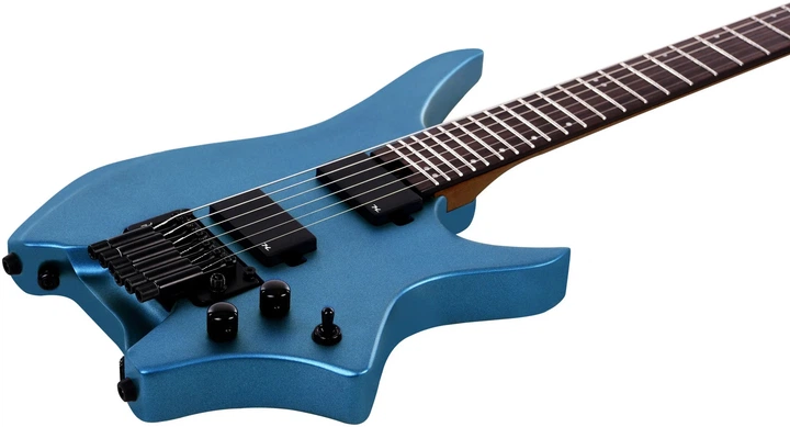 Безголова електрогітара HILS HN5 S/MEB (Satin Metallic Electric Blue) - зображення 5