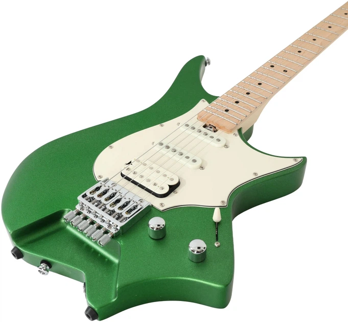 Безголова електрогітара HILS HNS1M S/MEG (Satin Metallic Emerald Green) - зображення 4
