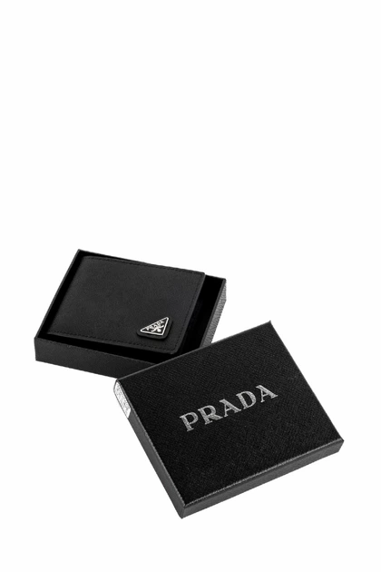 Гаманець Prada 167 Чорний - Фото 1 Гаманець Prada 167 Чорний - изображение 1