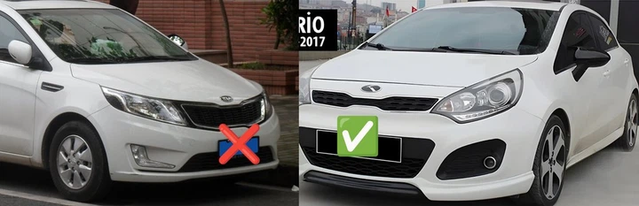 Накладки на Зеркала BMW-Style (Без Поворотника, 2 шт) для Kia Rio 2012-2017 гг - изображение 3