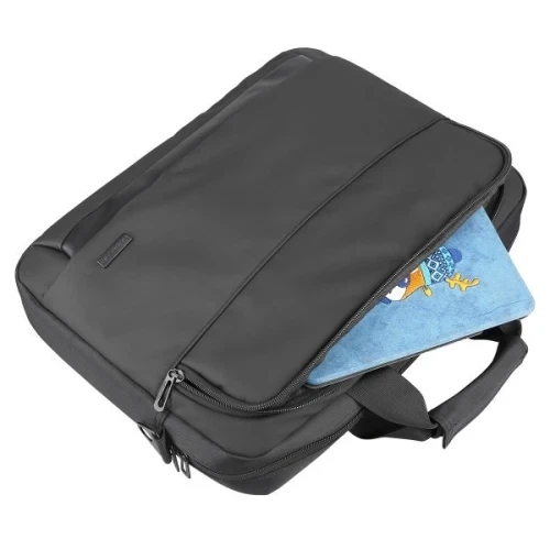 Сумка для ноутбука 15.6" Porto, Black, полиэстер/экокожа Modecom (2000003568086) - Фото 3 Сумка для ноутбука 15.6" Porto, Black, полиэстер/экокожа Modecom (2000003568086) - изображение 3