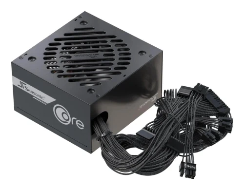Блок живлення 650 Вт, Core GC ATX 3.1, Black, 80+ Gold, Active PFC, 12 см HDB Seasonic 000358312 - Фото 9 Блок живлення 650 Вт, Core GC ATX 3.1, Black, 80+ Gold, Active PFC, 12 см HDB Seasonic 000358312 - зображення 9