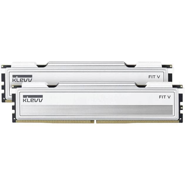 Модуль памяти DDR5 KLEVV FIT V 2x16GB 6000MHz Ceramic White (KD5AGU880-60A300F) [178174] - изображение 2