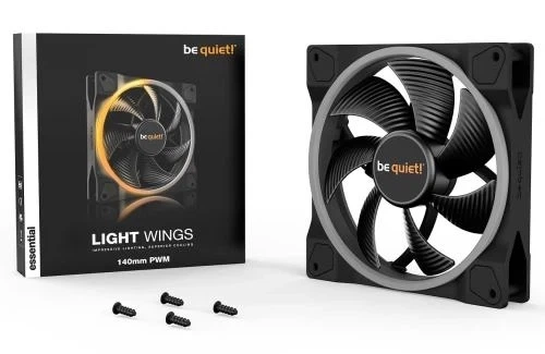 Вентилятор 140 мм, Silent Wings 4, Black, 120х120х25 мм, PWM, 400-1500 об/хв, 30 дБ(А) be quiet! (teh0033973) - Фото 3 Вентилятор 140 мм, Silent Wings 4, Black, 120х120х25 мм, PWM, 400-1500 об/хв, 30 дБ(А) be quiet! (teh0033973) - зображення 3