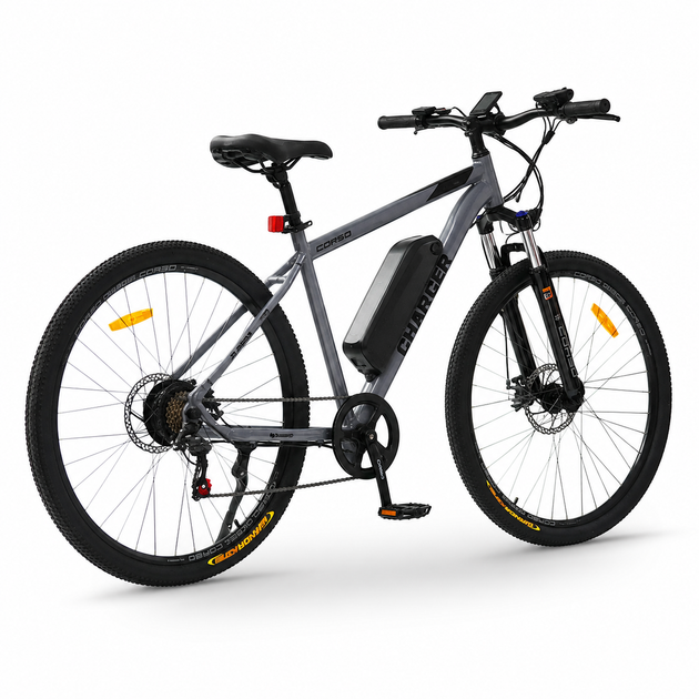 Електровелосипед Corso Charger 29" 350W (АКБ 36V 10Ah, Shimano 7 швидк., рама 19") - Фото 5 Електровелосипед Corso Charger 29" 350W (АКБ 36V 10Ah, Shimano 7 швидк., рама 19") - изображение 5
