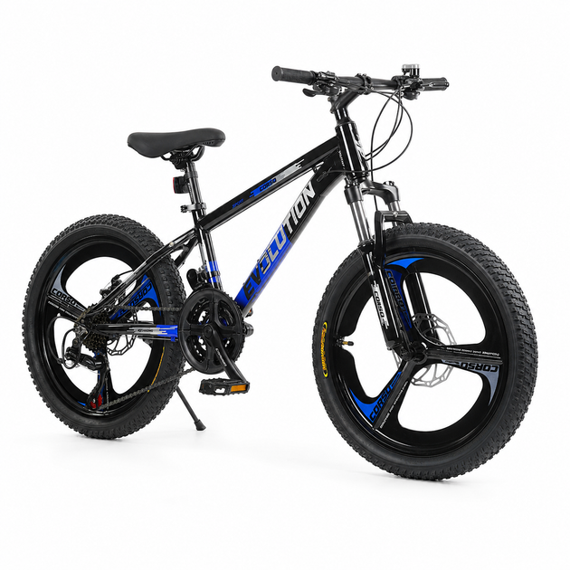 Підлітковий велосипед Corso Evolution EV-20912 20" на литих дисках алюмінієва рама 11 Shimano 21 швидкість - зображення 4