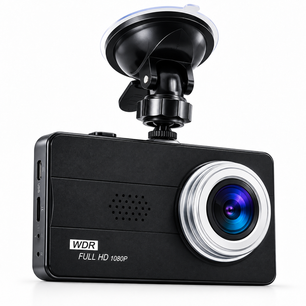 Автомобільний відеореєстратор DVR Z30 Full HD 1080P, 5″ екран, кут огляду 170°, датчик руху - зображення 6