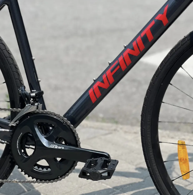 Гравійний велосипед Corso Infinity FN-28590 21" Shimano Sora 2x9 карбонова вилка гревел байк - Фото 4 Гравійний велосипед Corso Infinity FN-28590 21" Shimano Sora 2x9 карбонова вилка гревел байк - изображение 4