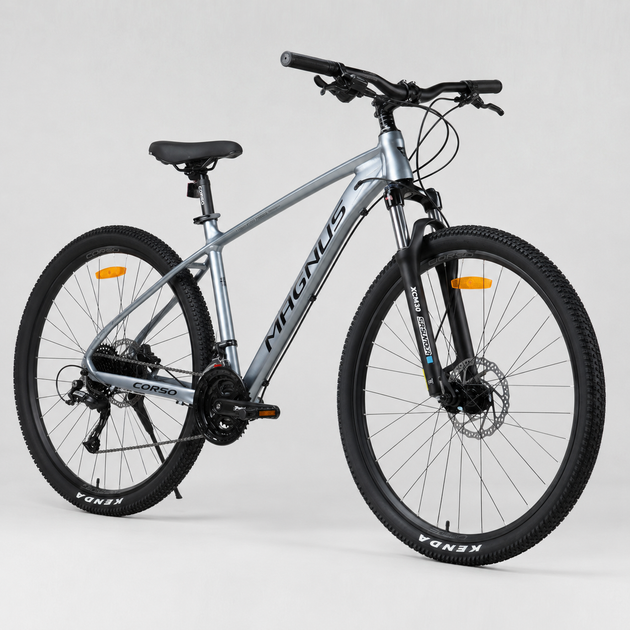 Гірський велосипед Corso Magnus MG-96188 29" Shimano 3x9 гідравліка MT200 алюмінієва рама 19 найнер - изображение 7