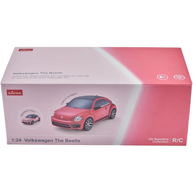 Машинка Rastar Volkswagen Beetle UV Sensitive Collection 1:24 - изображение 9