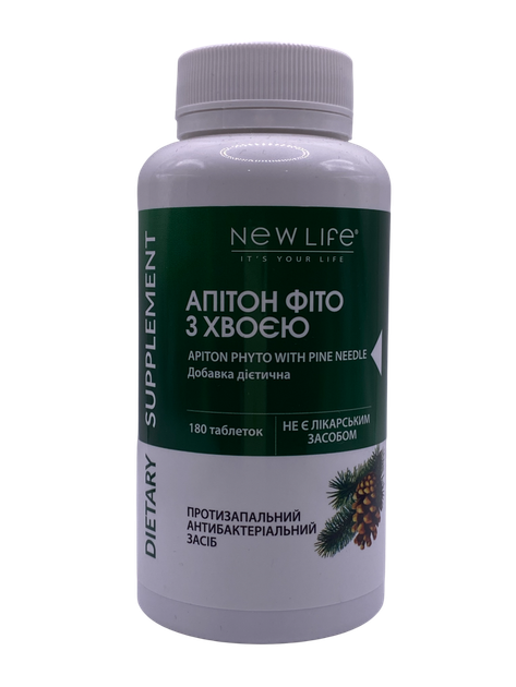 Натуральна добавка New Life Апітон Фіто З Хвоєю