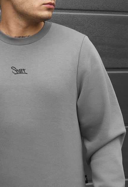 Світшот Чоловічий Стаф Сірий З Логотипом На Флісі Staff Logo Gray Fleece S (404801) - Фото 3 Світшот Чоловічий Стаф Сірий З Логотипом На Флісі Staff Logo Gray Fleece S (404801) - зображення 3